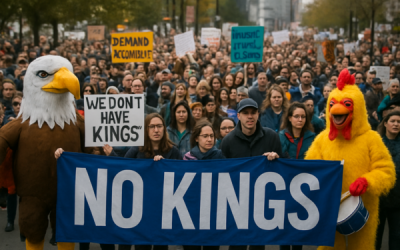 “No Kings” Protests Draw Huge Crowds Across the U.S.A