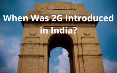 When Was 2G Introduced in India?