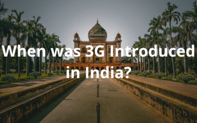 When was 3G Introduced in India?