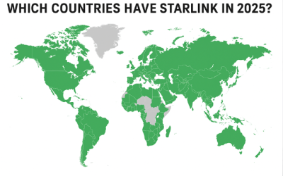 Which Countries have Starlik in 2025?