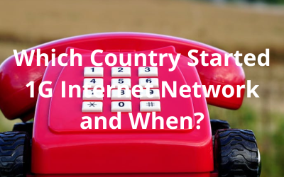 Which Country Started 1G Internet Network and When?
