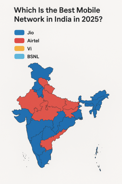 Which is the Best Mobile Network in India in 2025
