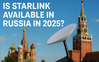 Is Starlink Avialable in Russia in 2025?
