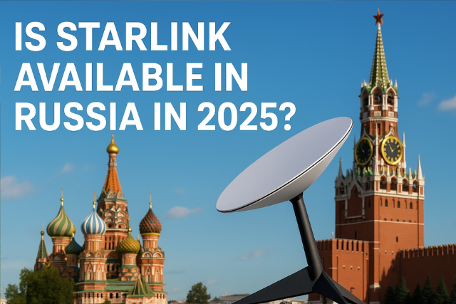 Is Starlink Avialable in Russia in 2025?