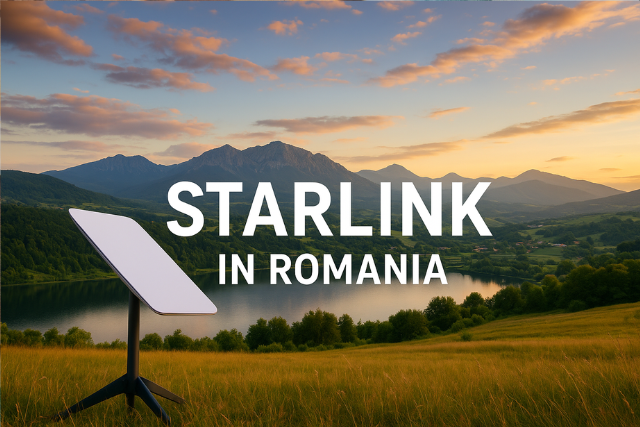 Is Starlink available in Romania in 2025, and how much does it cost?