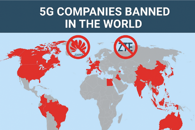 Which 5G Companies Are Banned in the World? (Updated 2025)