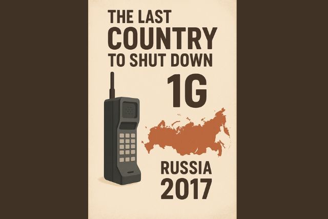 Which Country Was the Last to Shut Down 1G?