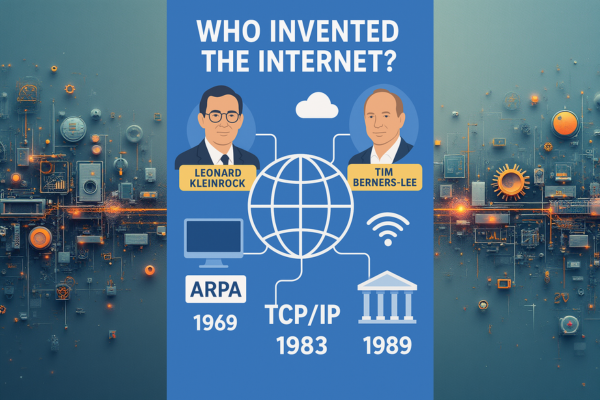 Who Invented the Internet, When, and Where?