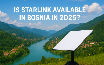 Is Starlink available in Bosnia and Herzegovina in 2025?