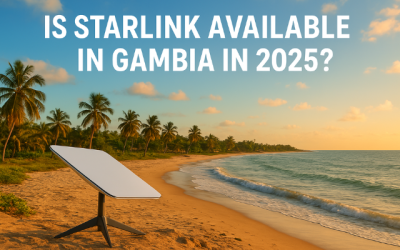 Is Starlink available in Gambia in 2025?