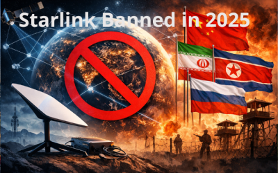 In Which Countries Starlink is Banned in 2025?