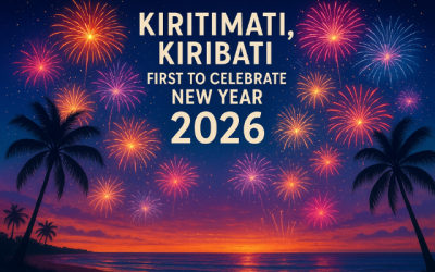 Which Country celebrates New Year first in The World in 2026?