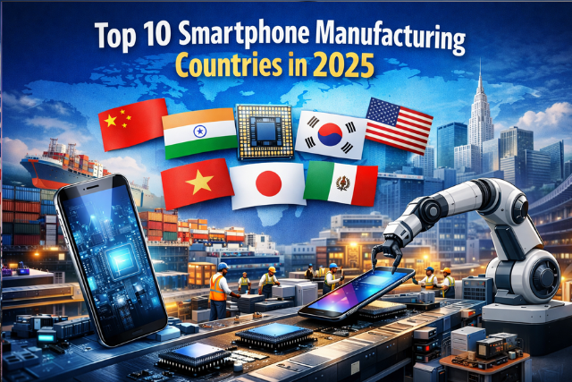 Which are The Top 10 Smartphone Manufacturing Countries in 2025?