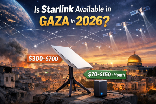 Is Starlink Available in Palestine, Gaza in 2026?