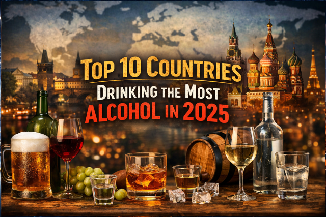 Which are the World’s Most Alcohol-Consuming Countries in 2025?