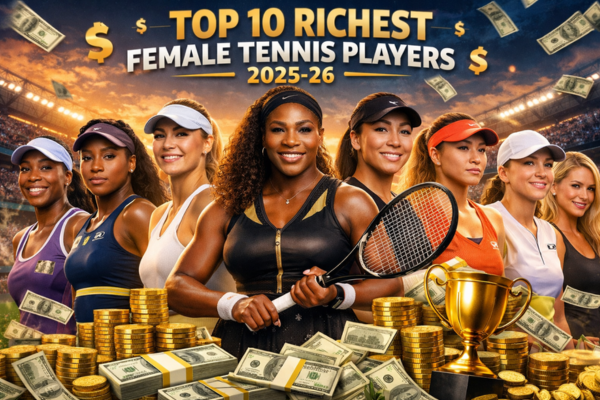 Top 10 Richest Female Tennis Players in the World in 2026