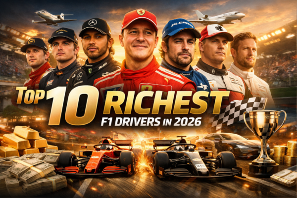 Top 10 Richest Male Formula 1 Drivers in the World in 2026