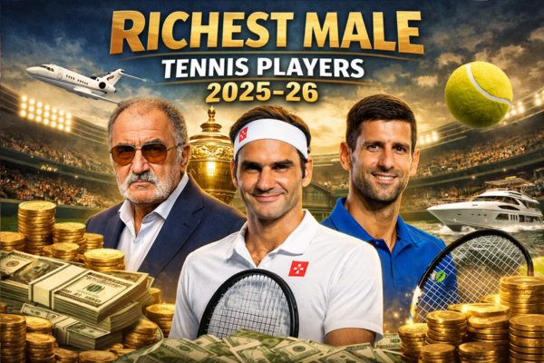 Top 10 Richest Male Tennis Players in the World in 2026