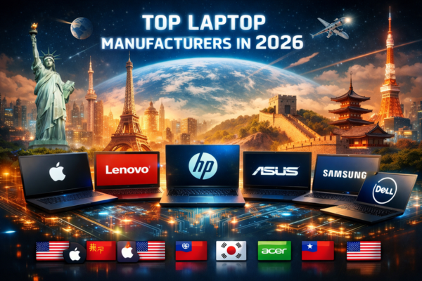 Which are The Top 20 Laptop Manufacturing Companies in the World in 2026 ?