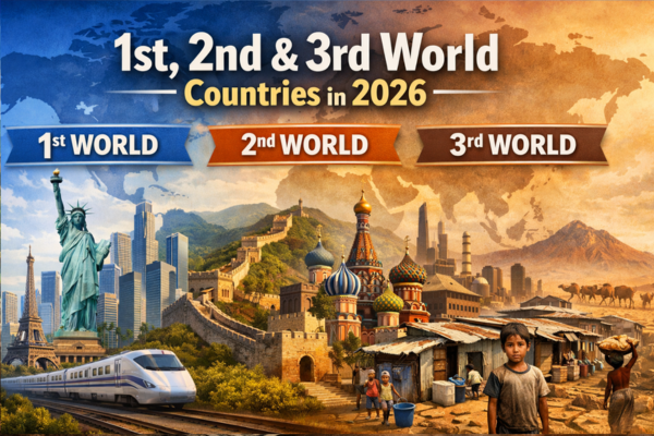 What are 1st, 2nd, 3rd World Countries their list 2025?