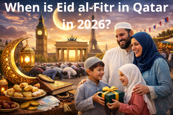 When is Eid al-Fitr in Qatar in 2026?