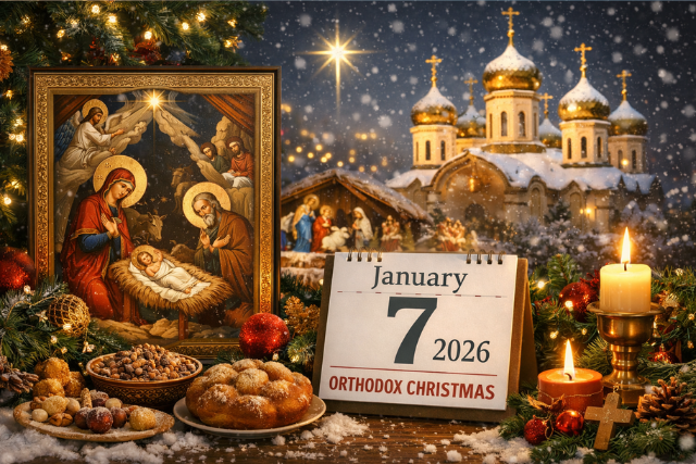 When is Orthodox Christmas (xmas) in 2026 ?