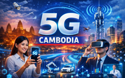 When was 5G Launched in Cambodia?
