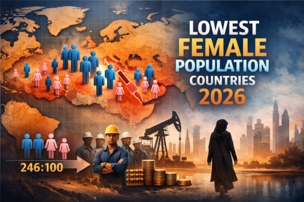 Which Countries Have the Lowest Female Population in 2026?