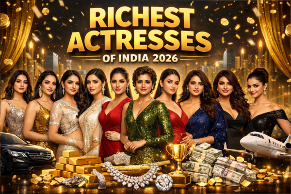 Top 10 Richest Female Actresses in India in 2026