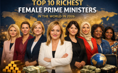 Top 10 Richest Female Prime Ministers in the World in 2026