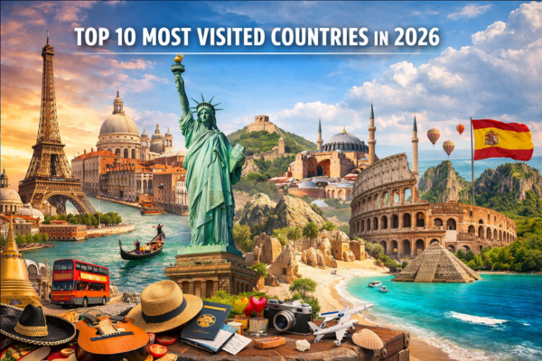 Which are the Top 10 Most Visted countries in 2026?