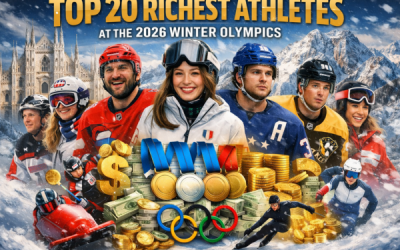 Who are the Top 20 Richest Athletes in the Winter Olympics 2026?