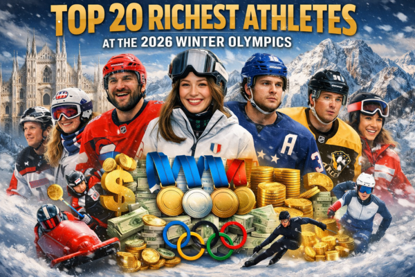 Who are the Top 20 Richest Athletes in the Winter Olympics 2026?