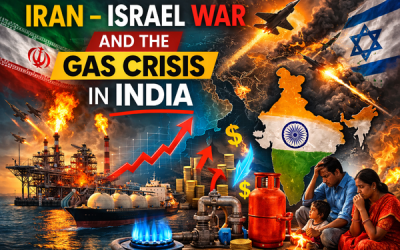 How the Iran–Israel War Triggered a Gas Crisis in India?