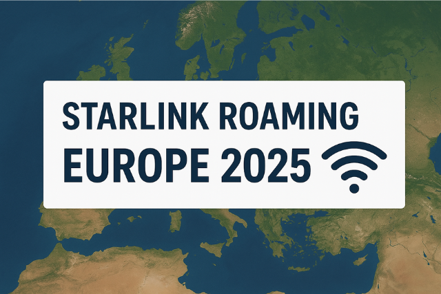 Starlink Roaming Price in Europe in 2025