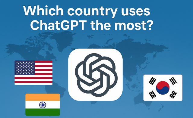 Which Country uses ChatGPT the most in 2025?