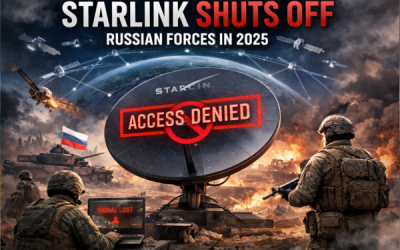 Starlink shut down access for Russian forces