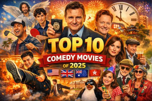 Which are the Top 10 Comedy movies of 2025?