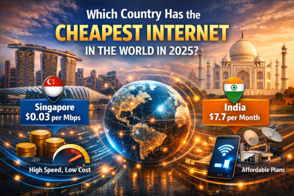 Which country has the Cheapest Internet in the World in 2025?