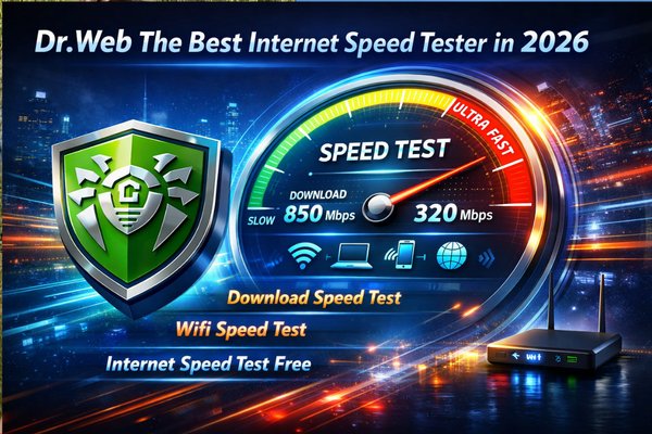 Dr.Web The Best Internet Speed Tester in 2026