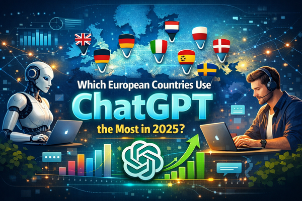Which European Countries Use ChatGPT the Most in 2025?