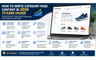 How to write Category Page Content in 2026 for an Online Shop to Rank Higher