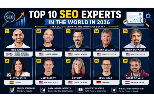 Who are the Top 10 SEO Experts in the World in 2026?
